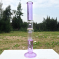 Tubo de fumo novo da água do vidro da chegada com superfície cor-de-rosa (ES-GB-247)